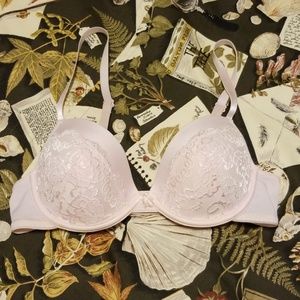 Pink bra